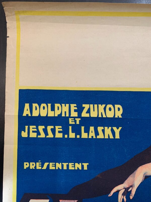 Venus Moderne - Art by Julien t’Felt (1926) 24.25x33.5 Belgian Pre-War Movie Lithograph Poster - Image 4