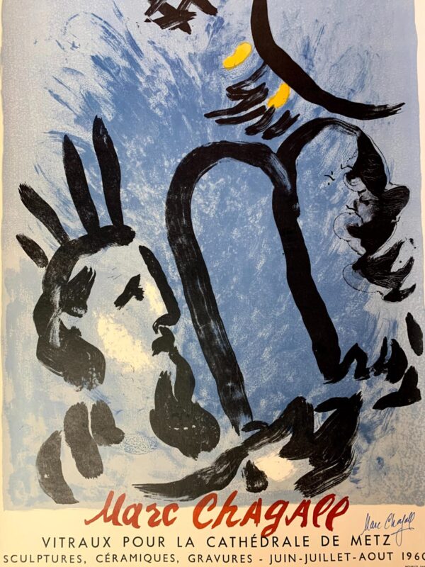 Reims-Musée Des Beaux-Arts - Signed By Artist Marc Chagrill (1960) 20.75x30.75 French Museum Poster LB - Image 6