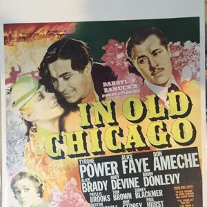 In Old Chicago (1938) US Jumbo Window Card Movie Poster