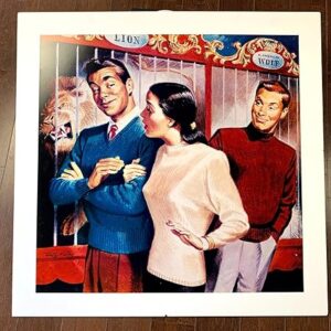 Jantzen Clothing Illustration - Artist Pete Hawley (1947) 22.875x23.875 US Ad Agency Photographic Print - Foam Core