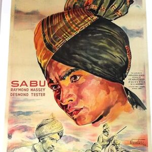 La Llamarada (The Drums) (1938) 29x43 Argentinian Movie Poster LB