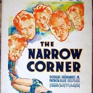 Narrow Corner - Douglas Fairbanks (1933) US Pre-Code Window Card Movie Poster
