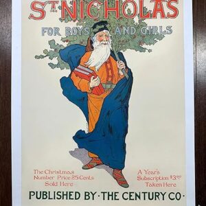 St. Nicholas For Boys & Girls (1910) 14x18.5 US Advertising Poster