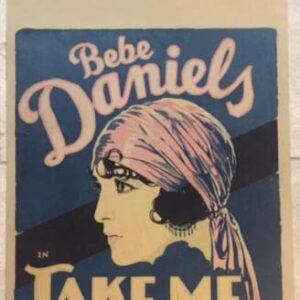 Take Me Home - Bebe Daniels (1928) US Window Card Movie Poster