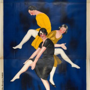 Le Bas Revel - Art by Leonetto Cappiello (1929) 78.5x127.25 French Fashion Poster