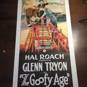 The Goofy Age - Hal Roach Comedy (1924) US Three Sheet Silent Movie Poster LB