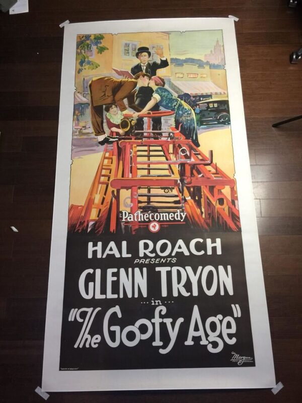 The Goofy Age - Hal Roach Comedy (1924) US Three Sheet Silent Movie Poster LB