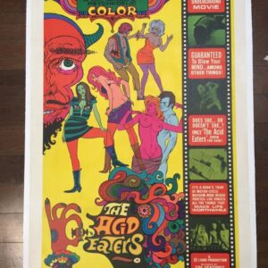 The Acid Eaters - Psychedelic (1968) US One Sheet Movie Poster LB