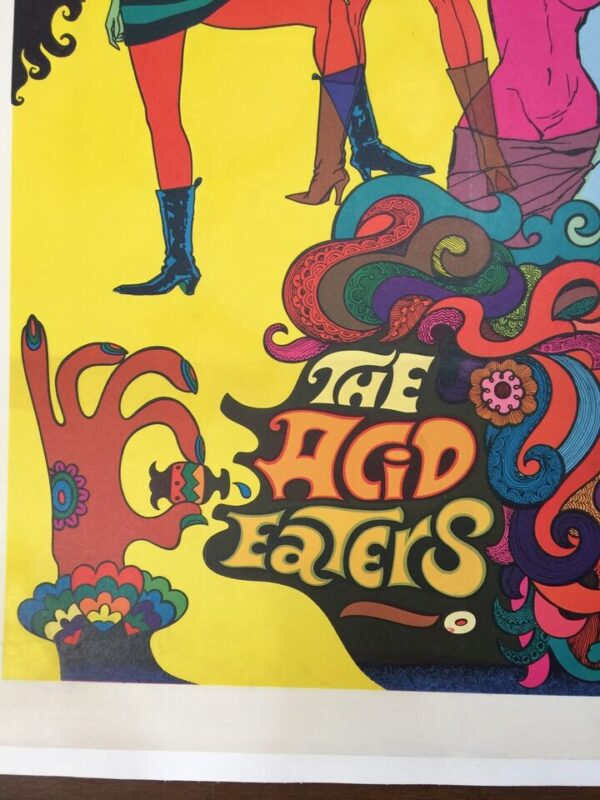 The Acid Eaters - Psychedelic (1968) US One Sheet Movie Poster LB - Image 2